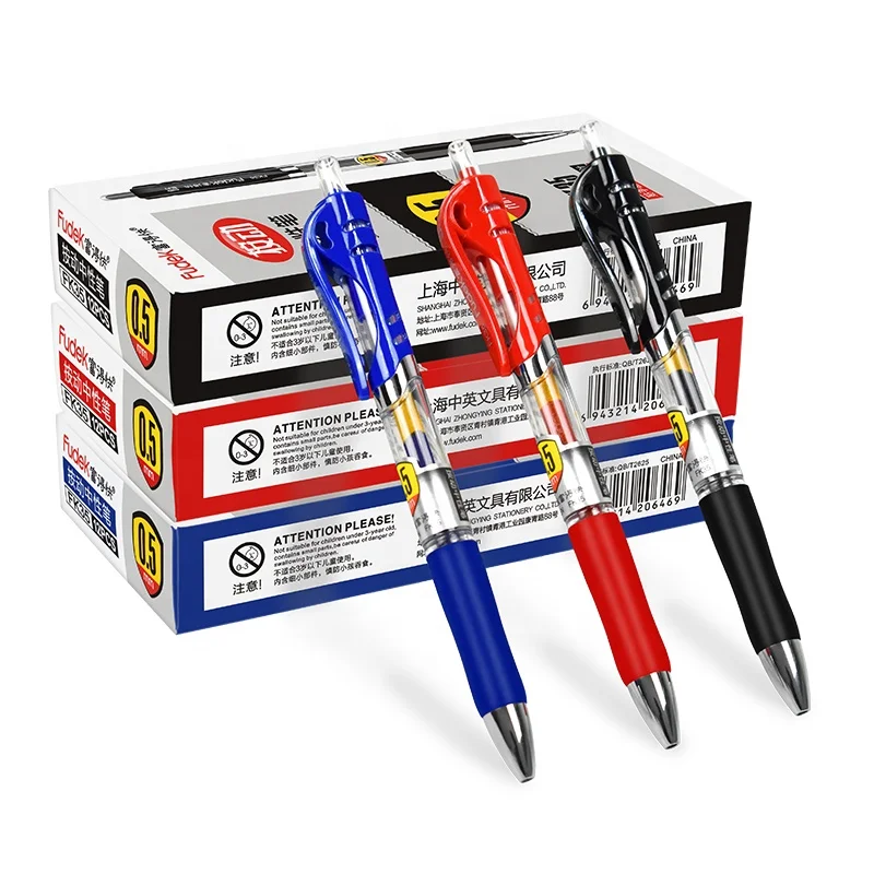 Оптовая продажа, модная Высококачественная пластиковая гелевая чернильная ручка для офиса и школьников