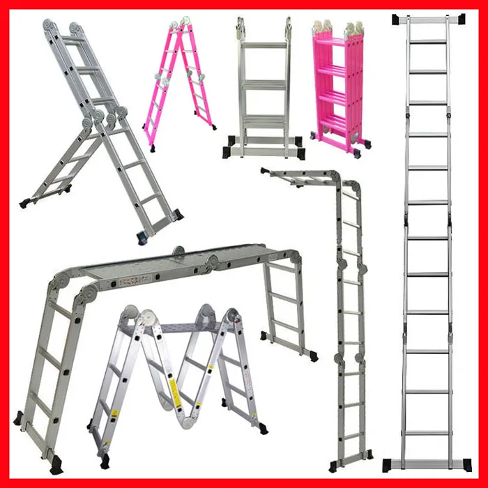 3.8 м телескопическая лестница чердак и алюминий супер лестница