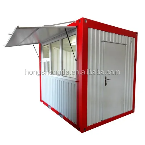 easy to assemble Steel structure kiosk/prefab house