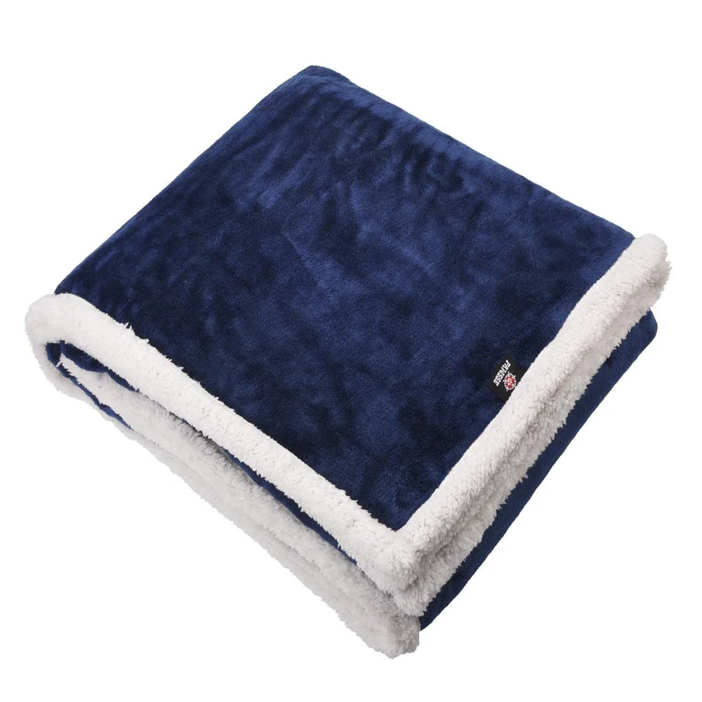 
Super Soft Warm Sherpa Fleece Plush Dog Blankets Throws Small Medium Large Dogs Puppy Doggy Pet Cats 