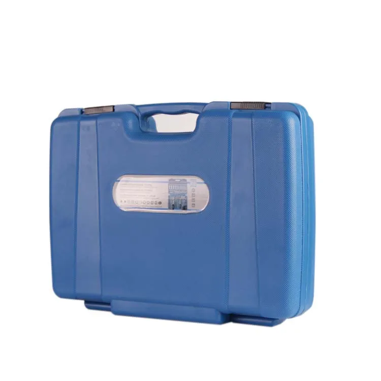 Hard carrying tool case plastic toolbox
