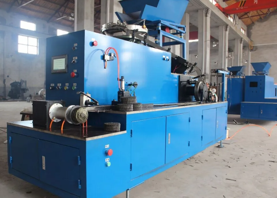  Low noise full automatic Wire Collated Coil Nail Making