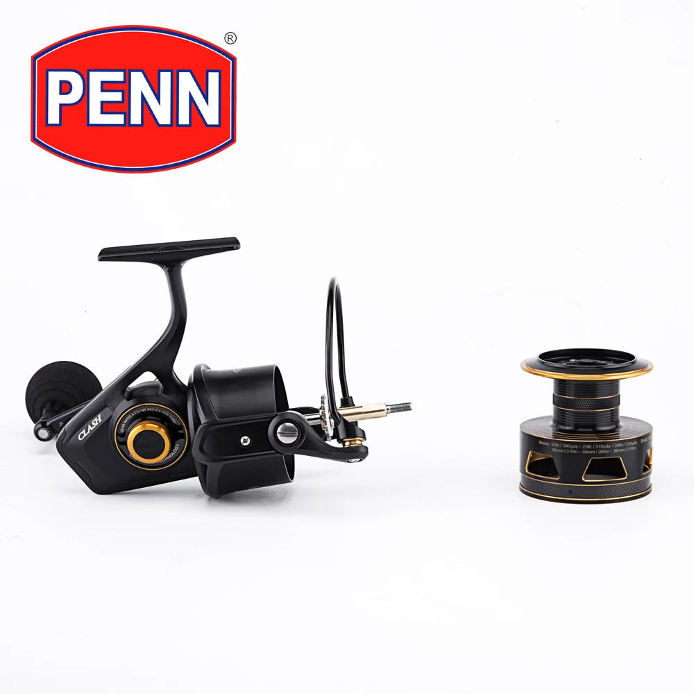 CLASH 8+1 sealed Stainless Steel BB Metal Body Penn Fishing Reels