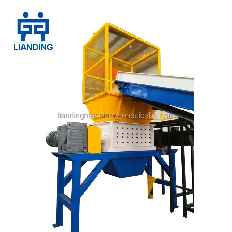 Double shaft shredding machine / scarp metal shredder / plastic shredder machine