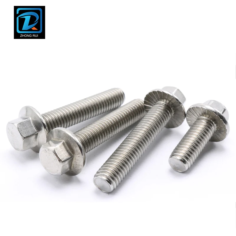 DIN 6921 304 Stainless Steel Hex Flange Bolt