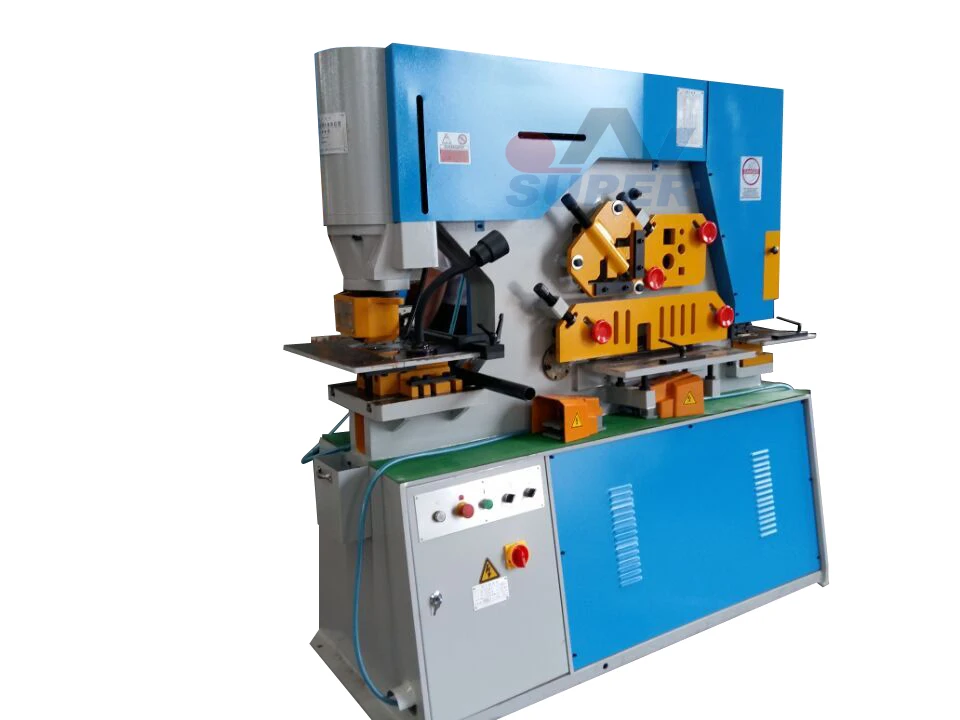 Metal Steel Iron Worker Punching Machine Manual For Metal Sheet
