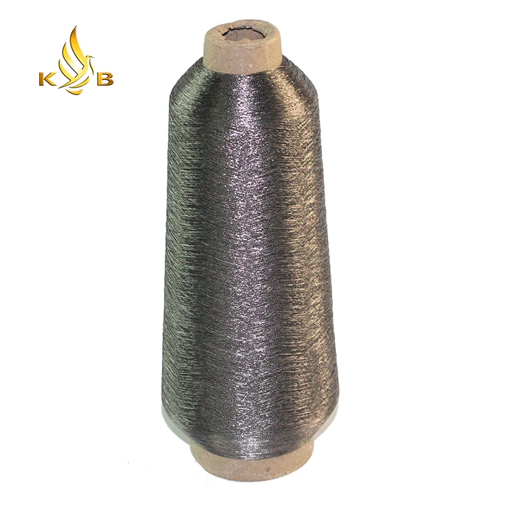 Polyester metallic yarn lurex yarn
