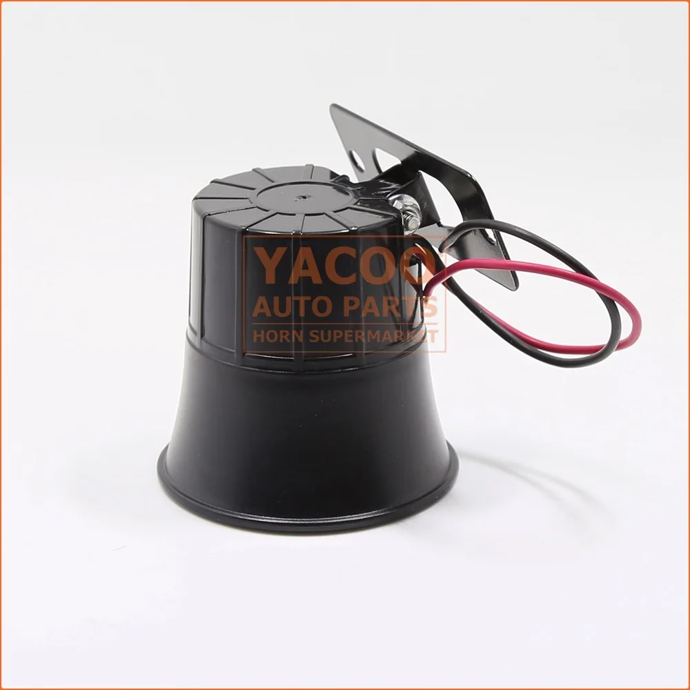 12V Factory Made Cheap Auto Siren Alarm Buzzer Horn with Dual Tone Electric Speaker