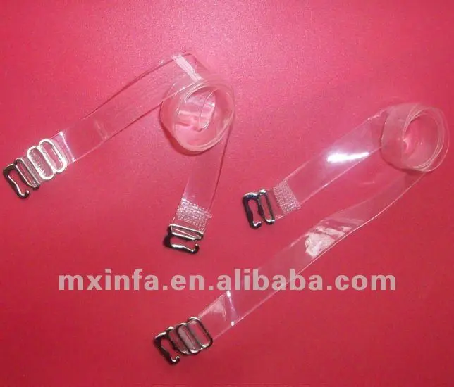 Silicon invisible bra shoulder staps