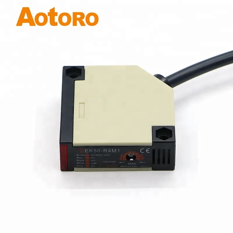 infrared photoelectric switch EK50-R4M1 sensor reflective photocell