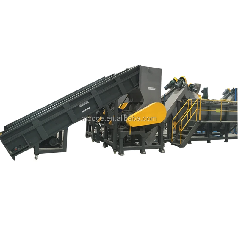 Mooge 500 кг/ч машина для переработки пэт бутылок