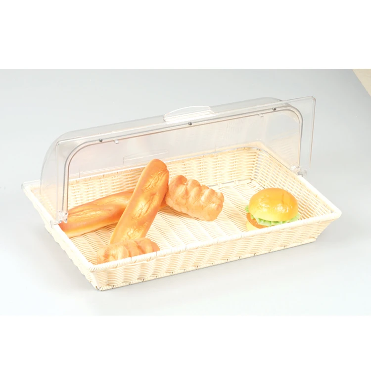Пластиковая корзина для хлеба с