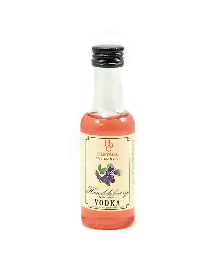 30%  Heritage Huckleberry vodka liquor 50ml
