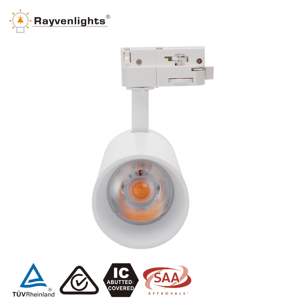 CE Rohs certificate10w track rail light 10w LED COB Track Light three year warranty