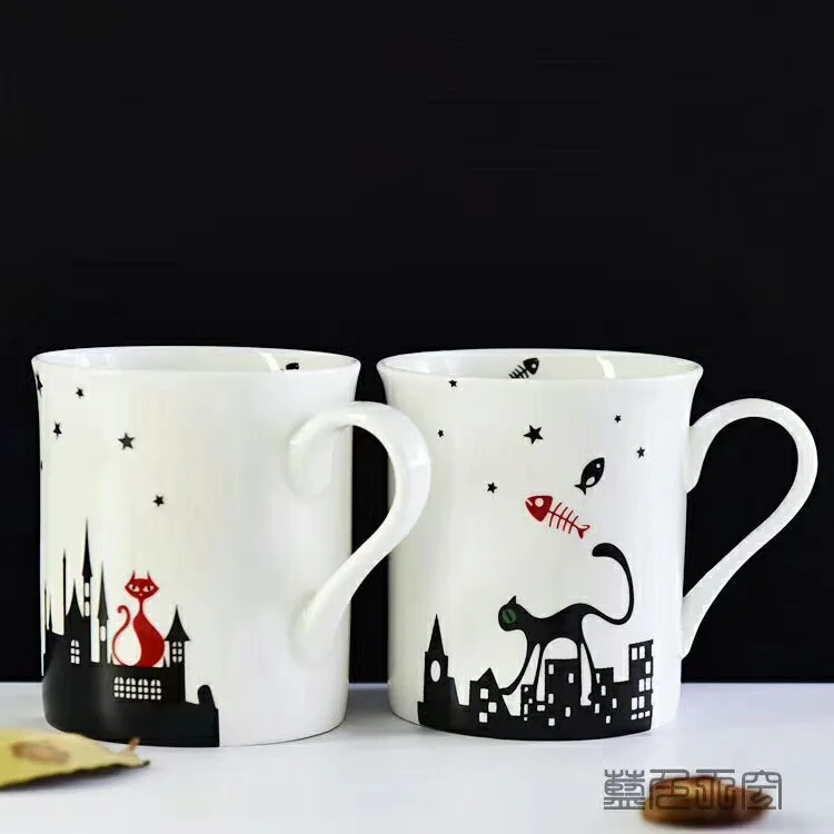 2018 manufacture new design style ceramic fine bone china white mug for sublimation