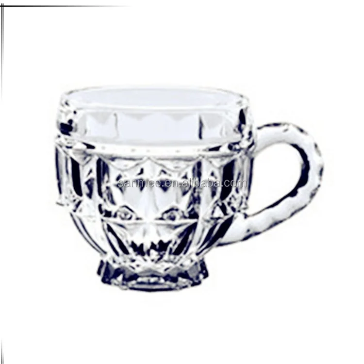 
China factory glassware special design drinking glass cup,tea glass cup from Sanmee glassware 