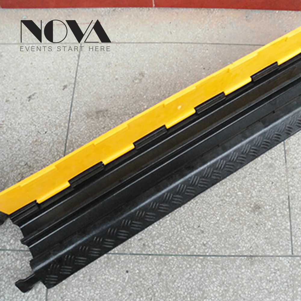 2021 Hot Selling Yellow Jacket 2 Channel Corner Cable Ramp/Cable Protector