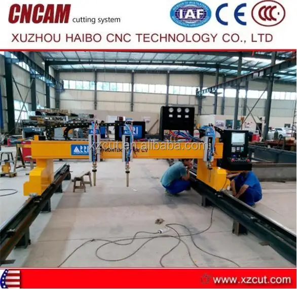 Fast plasma cut cnc automatic aluminium / stainless steel sheet iron plate cutting machine