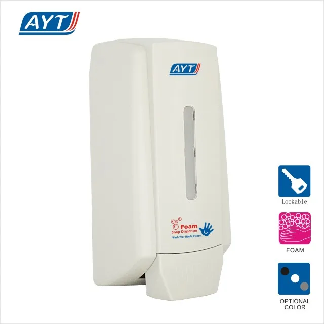 Custom make plastic soap pump hook locker