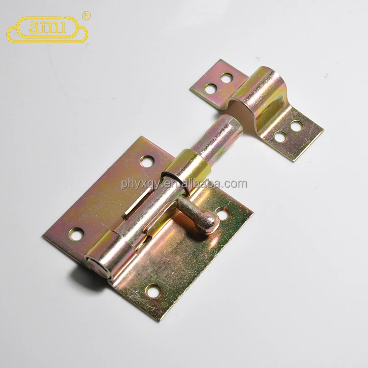 Дверная защелка AFX для ванной комнаты, Цинковый цвет, разные размеры