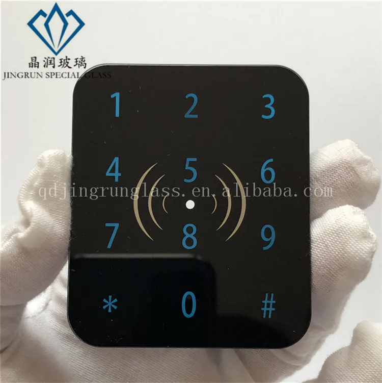 Silk screen printing glass tv lcd tempered glass With The Best Quality