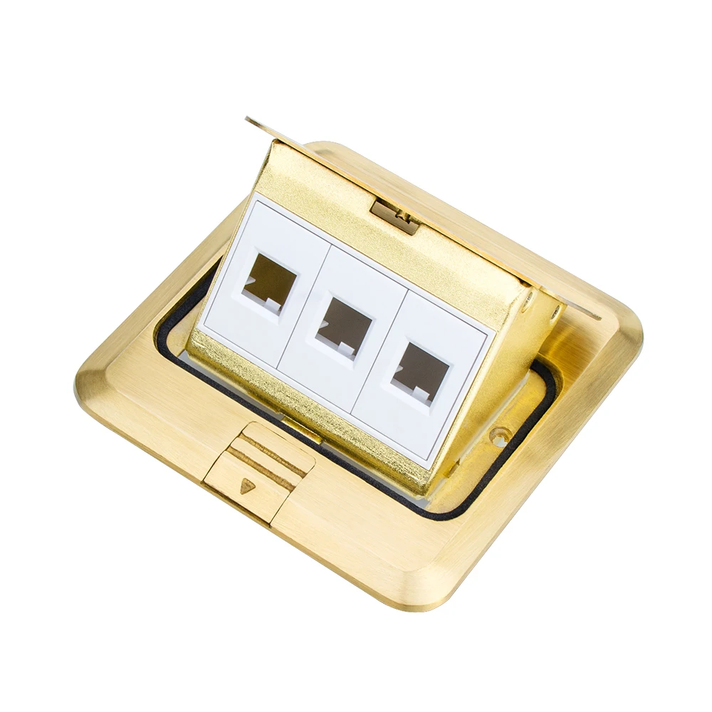 2018 New Aucas High Quality Waterproof Electrical Floor Socket Box