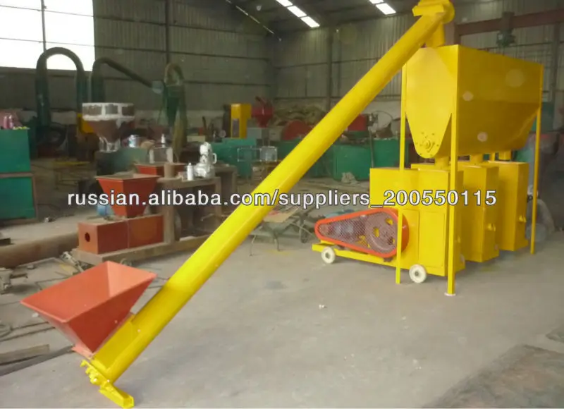 Wood briquettes automatic flow integrity (HJ)