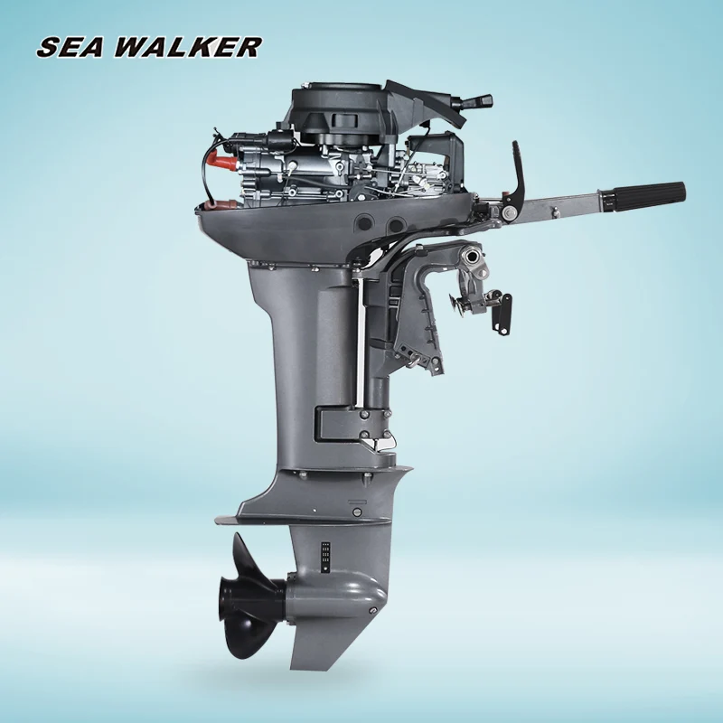 Seawalker Long  Shaft 2 Stroke 15HP Outboard Motor boat Marine Engine   Boat Engine