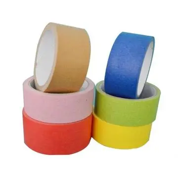 
High temp self adhesive automotive car paint masking tape 
