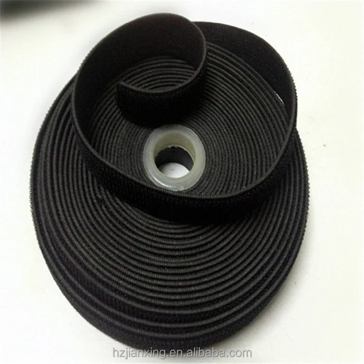 Elastic unnapped loop medical strap/elastic unnapped hook and loop medical