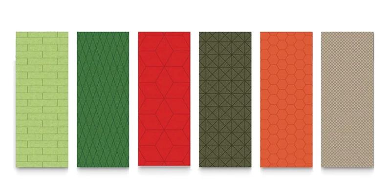 Polyester walls fibers sound absorption boards sound batts acoustic insulation polystyrene styrofoam acoustic diffuser panel