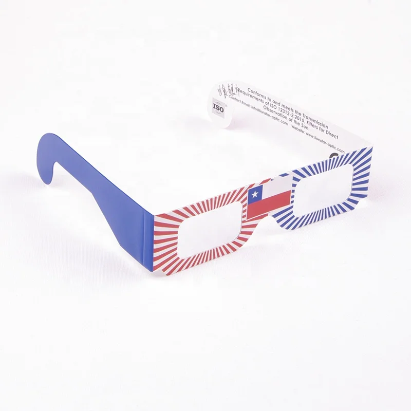 Wholesale Custom Cardboard 3D Paper firework Glasses For Kids