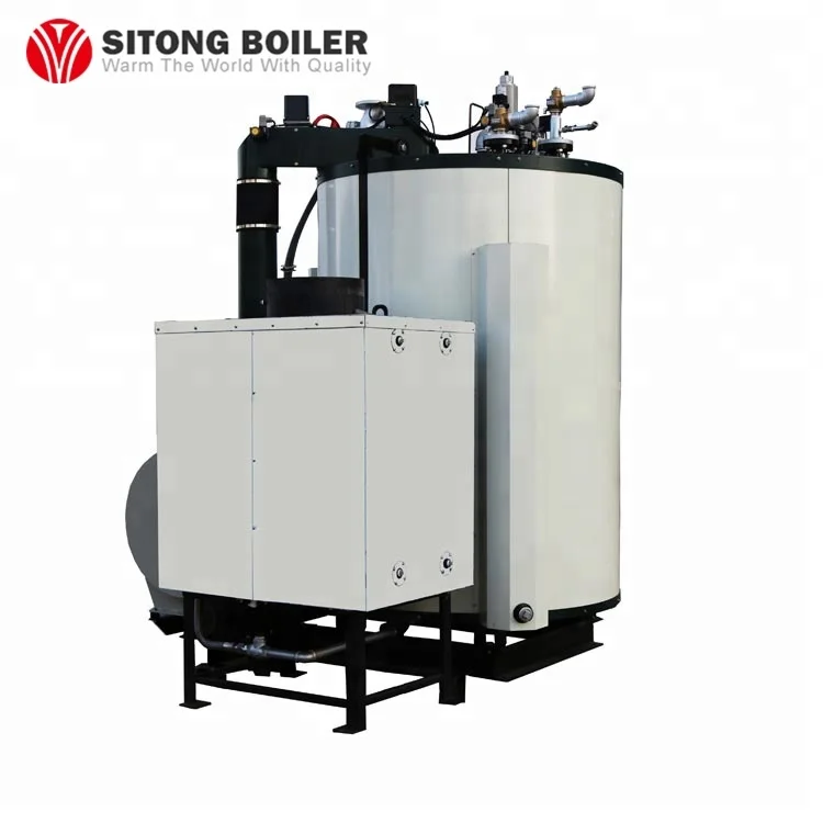 0.1t 500kg/h 4t/h Small Vertical Diesel Oil HFO LNG LPG Fired Steam Boiler for
