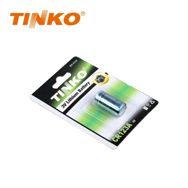 Lithium battery CR2 CR123A size 3V