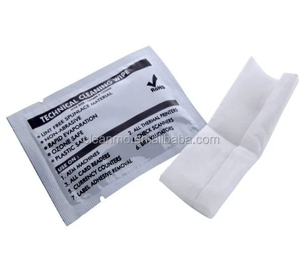 Thermal Printhead cleaning wipes - 99% IPA solution