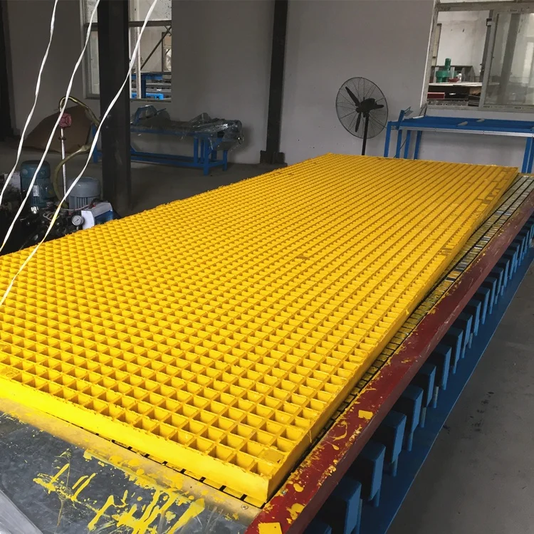 38x38x38x1220x3660mm FRP Grating Machine