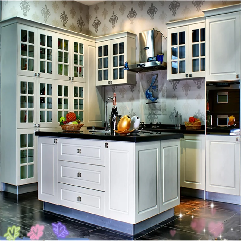 cabinets for kitchen red color vinyl wrapped kitchen cabinet doors