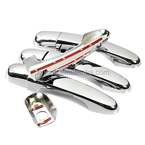 High Quality ABS Plastic Chrome Door Handle Cover With Smart Key Hole For Audi Q5  4 doors 2009-2012