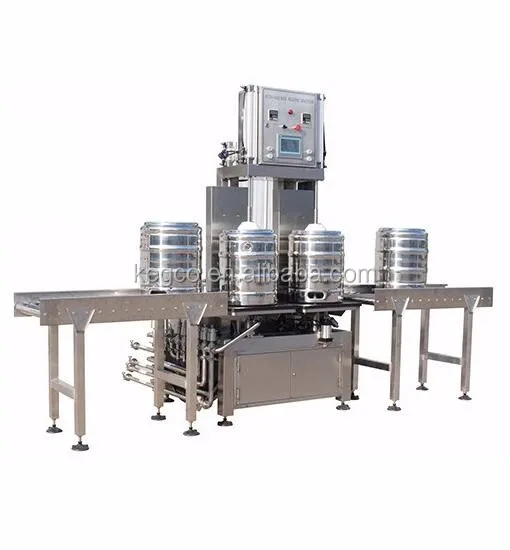 Brewery Use Automatic Keg Washing and Filling Machine