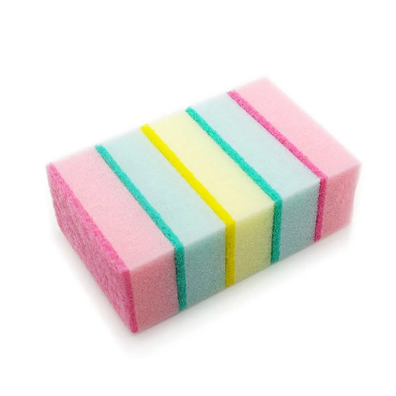 10PCS Non-abrasive Household Kitchen Dish Washing Cleaning Sponge