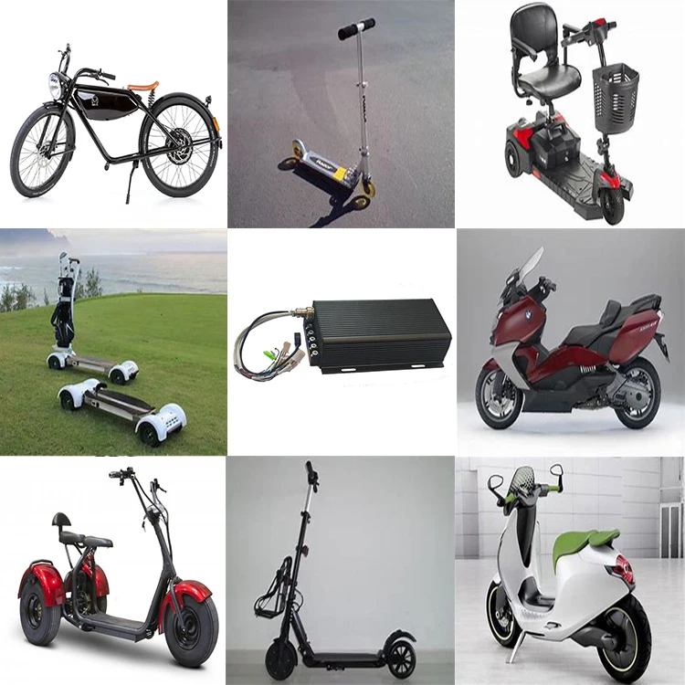 Electric motorcycle controller sine wave e bike controller