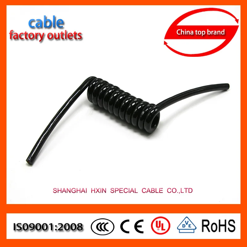 Автомобильной спирально-навивных кабель провод