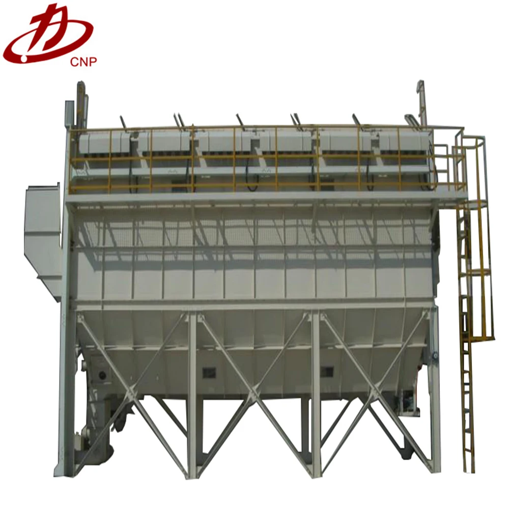 Dust collector stand alone bag filter and hot mix asphalt plant