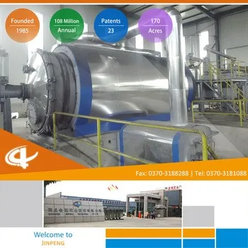 1 Year Warranty and Tire Recycling Machine Rubber Pyrolysis Plant