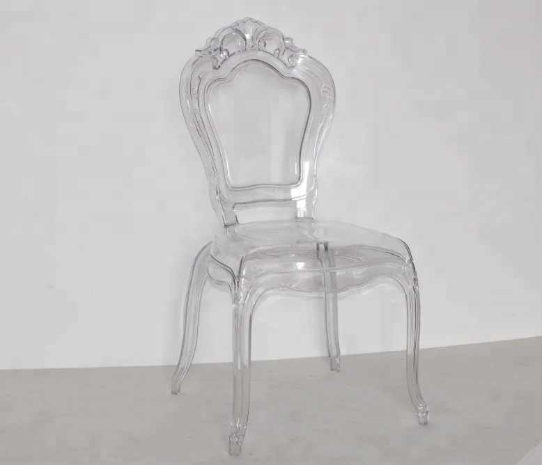 Cheap plastic dining Chair modern accent acrylic chair for wedding