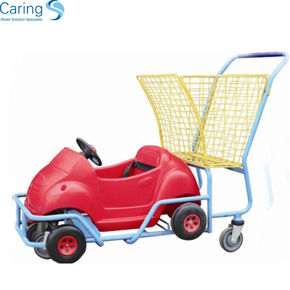 kids shopping trolley/supermarket toy car shopping trolley/cart