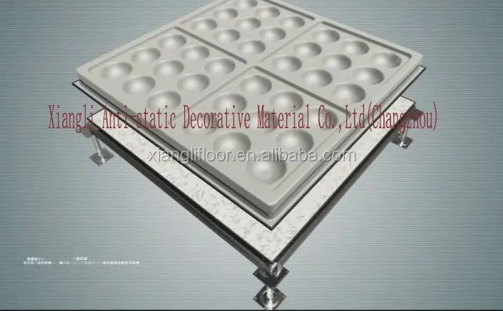 Xiangli anti-static raised floor,raised access floor system,PVC vinyl raised access flooring