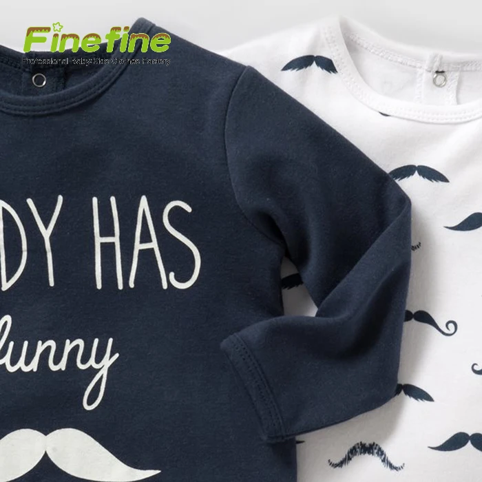 
New Arrival Cotton Baby Boys Romper Onesie Jumpsuit With Foot 