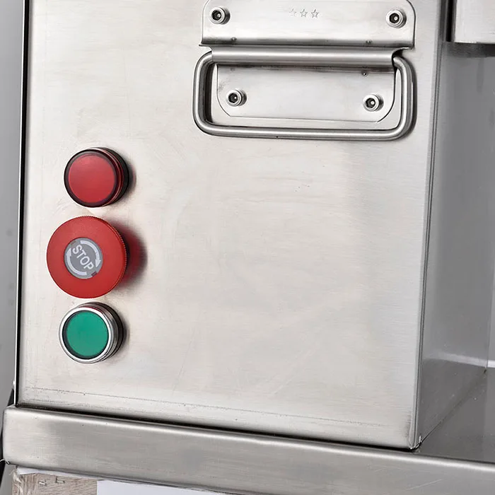 
Automatic Electric Chicken Meat Strips Slicer Slicing Cutting Machine 