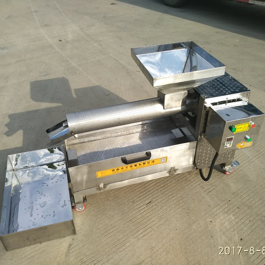 Automatic Stainless Steel Beeswax Presser / Honey Press Machine